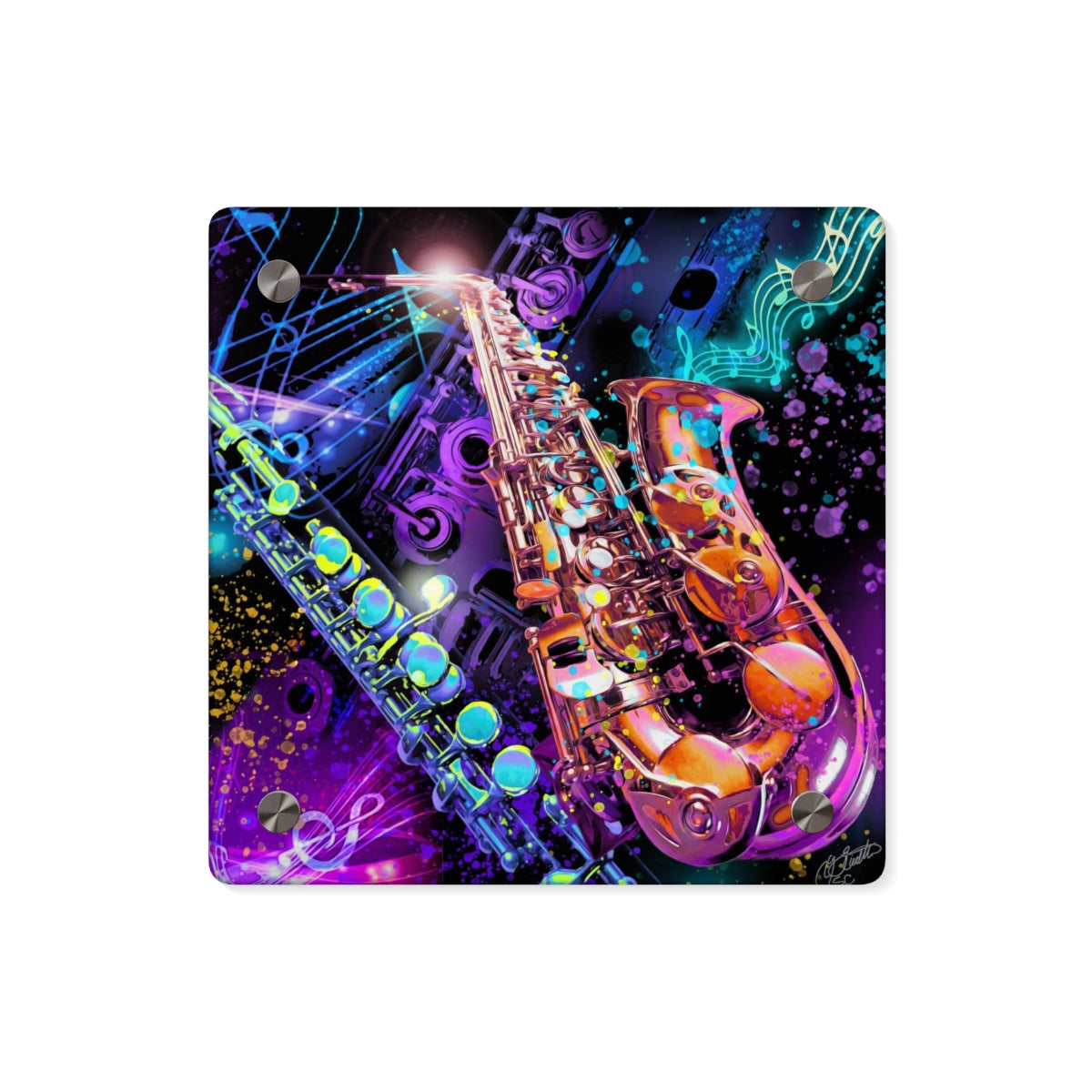 Acrylic Wall Art Panel - Music 2