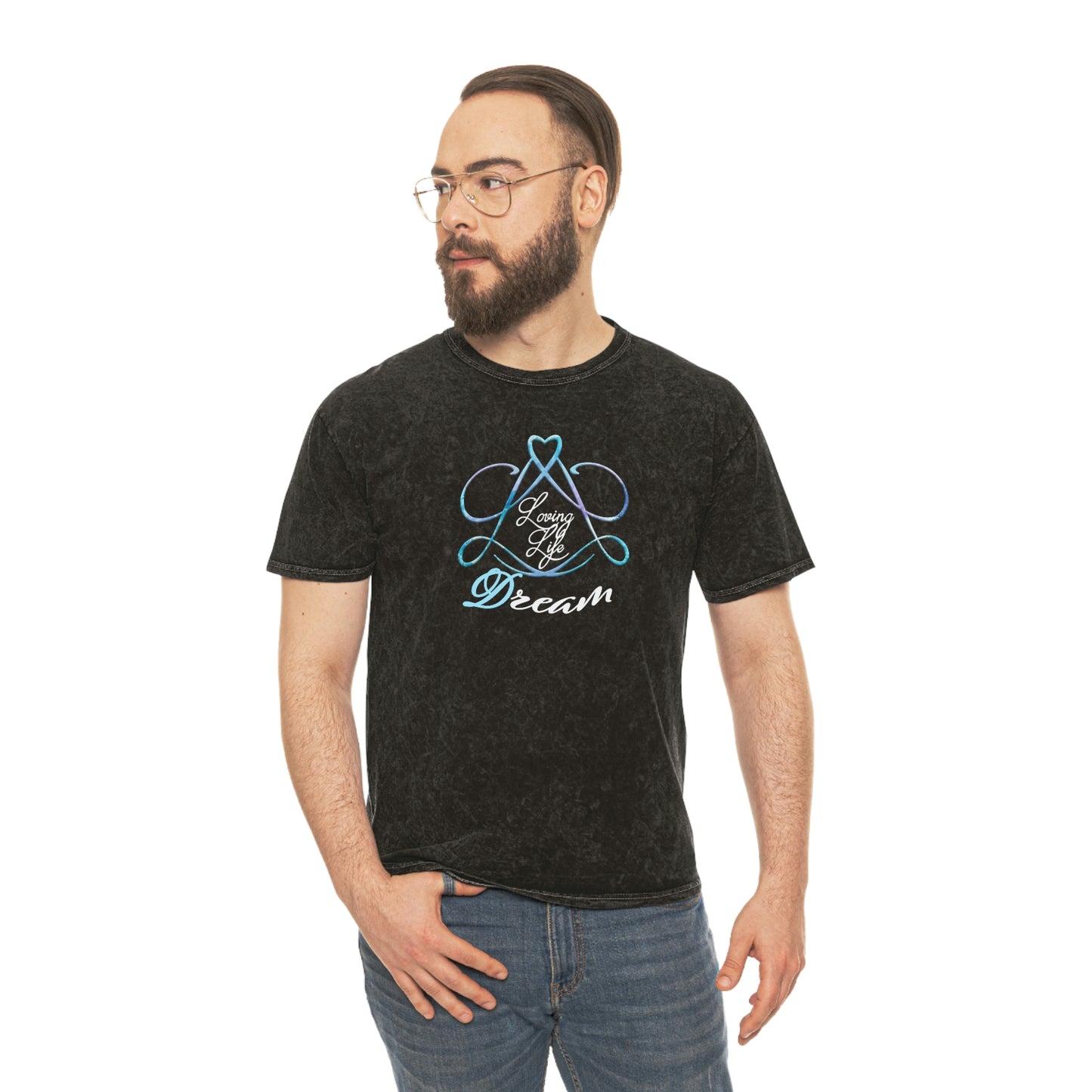 Unisex Mineral Wash T-Shirt - LL/Dream