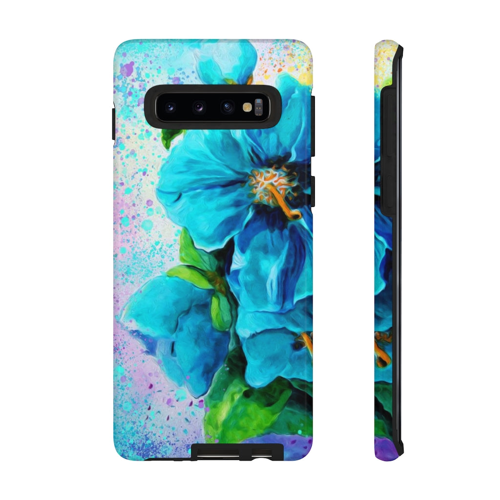 Tough Cases - Blue Hibiscus Heaven