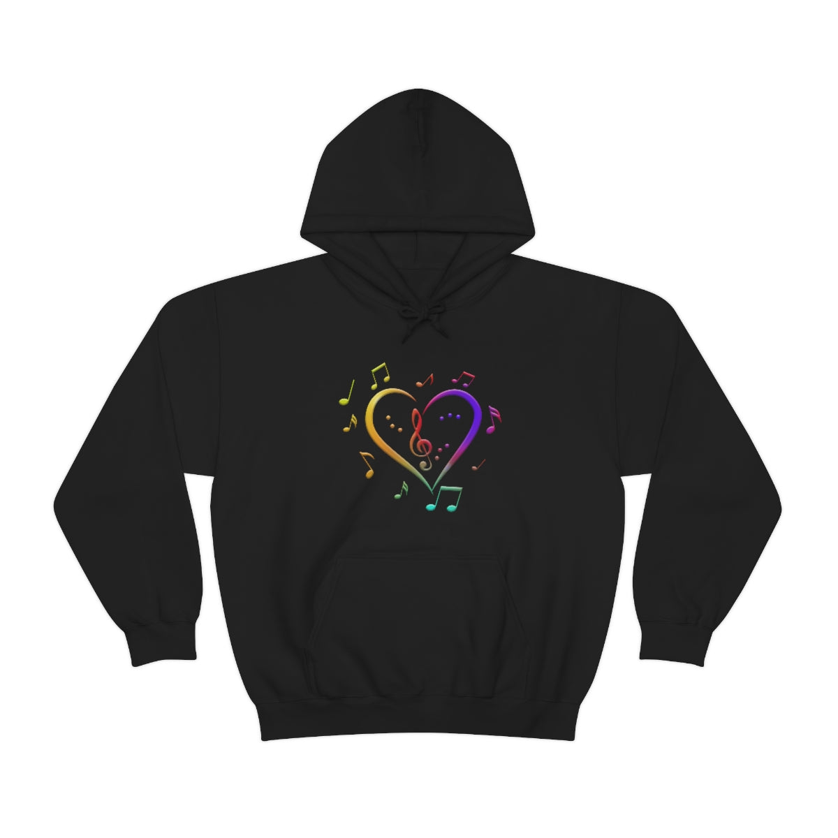 Unisex Heavy Blend™ Hooded Sweatshirt - Love of Music