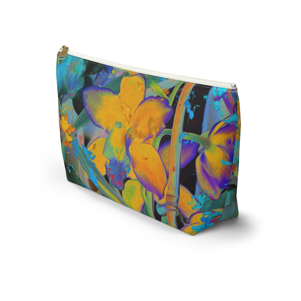 Accessory Pouch w T-bottom - Midnight Orchid