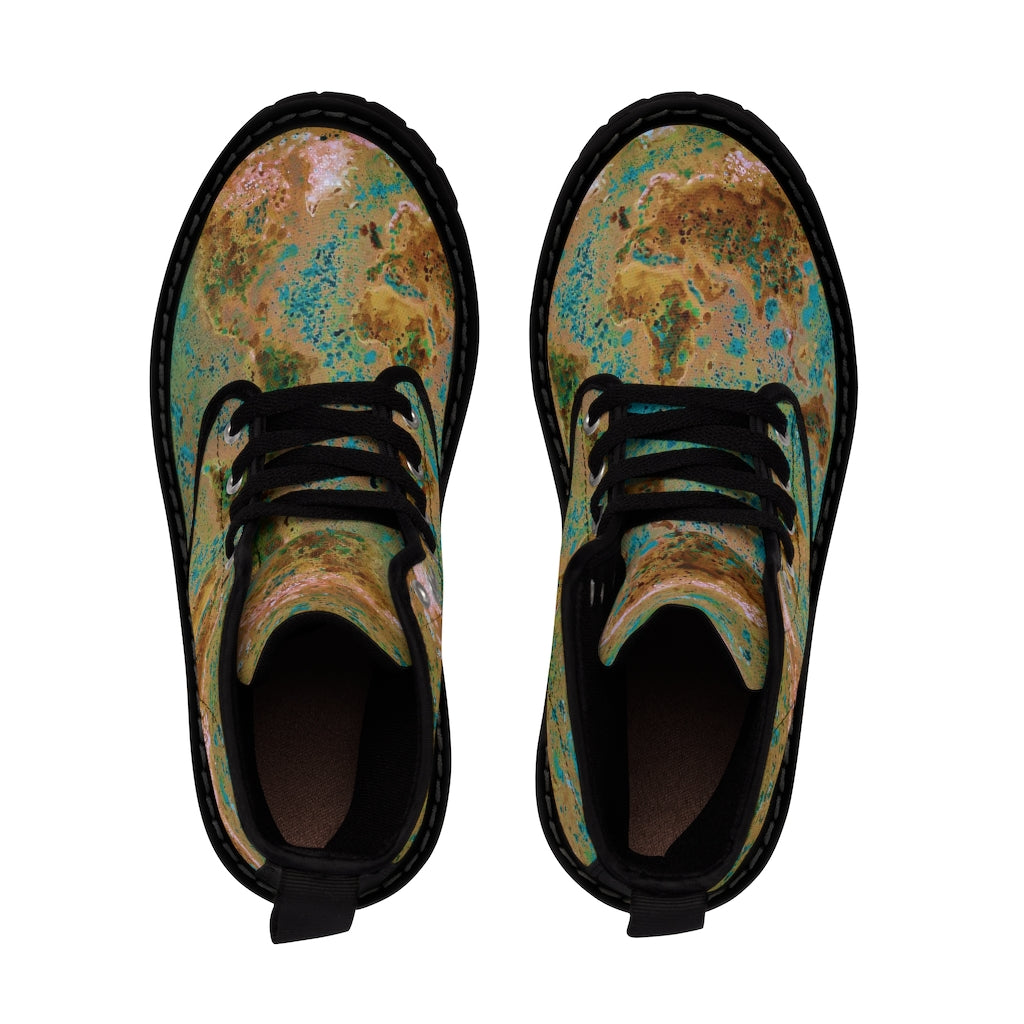 Women's Canvas Boots - World Traveller