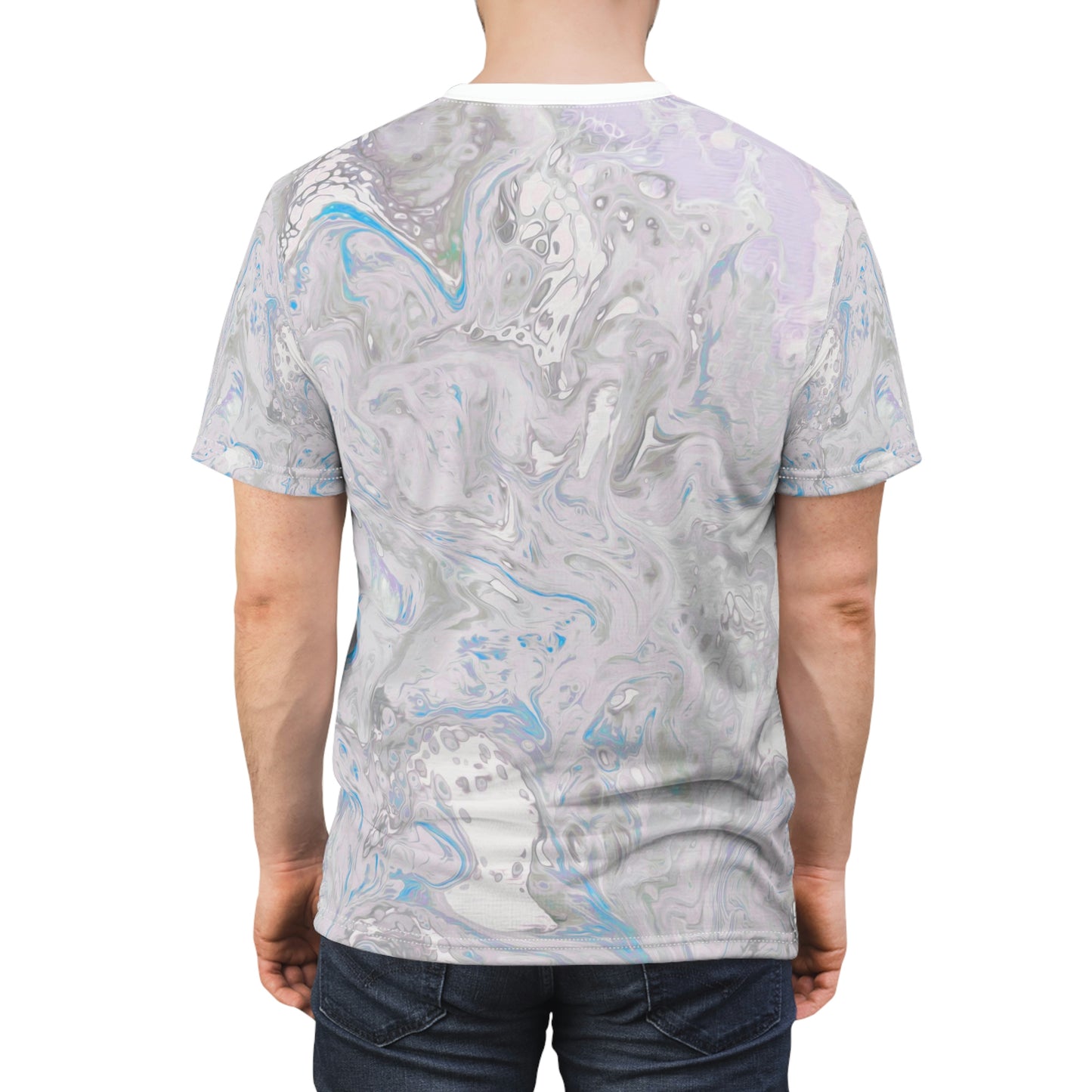 Unisex Soft Tee - Life's Mystery -Gray/Pastel