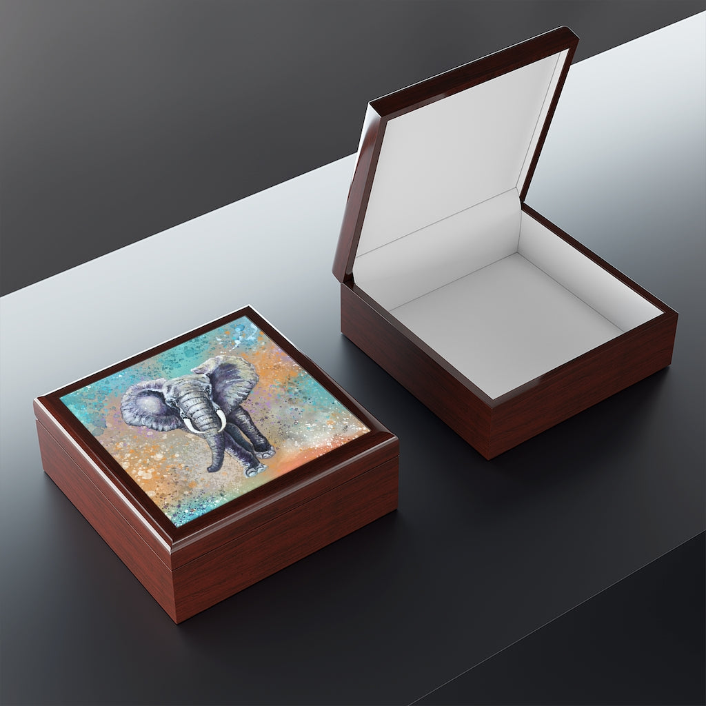 Jewelry Box - African Elephant
