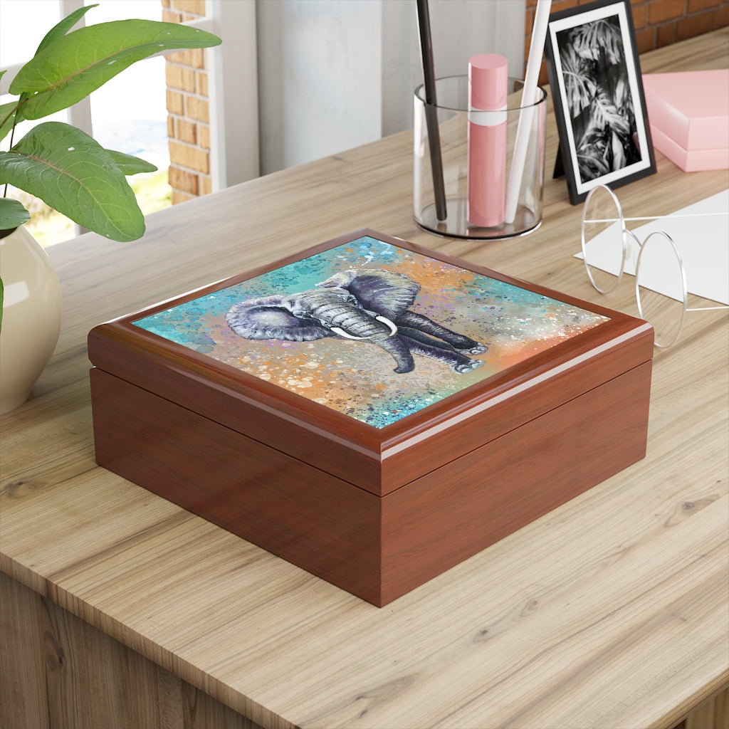 Jewelry Box - African Elephant