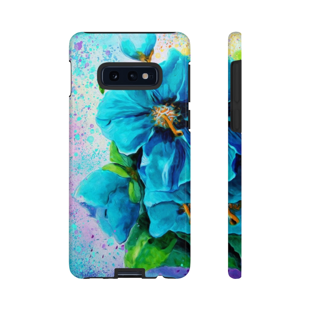 Tough Cases - Blue Hibiscus Heaven