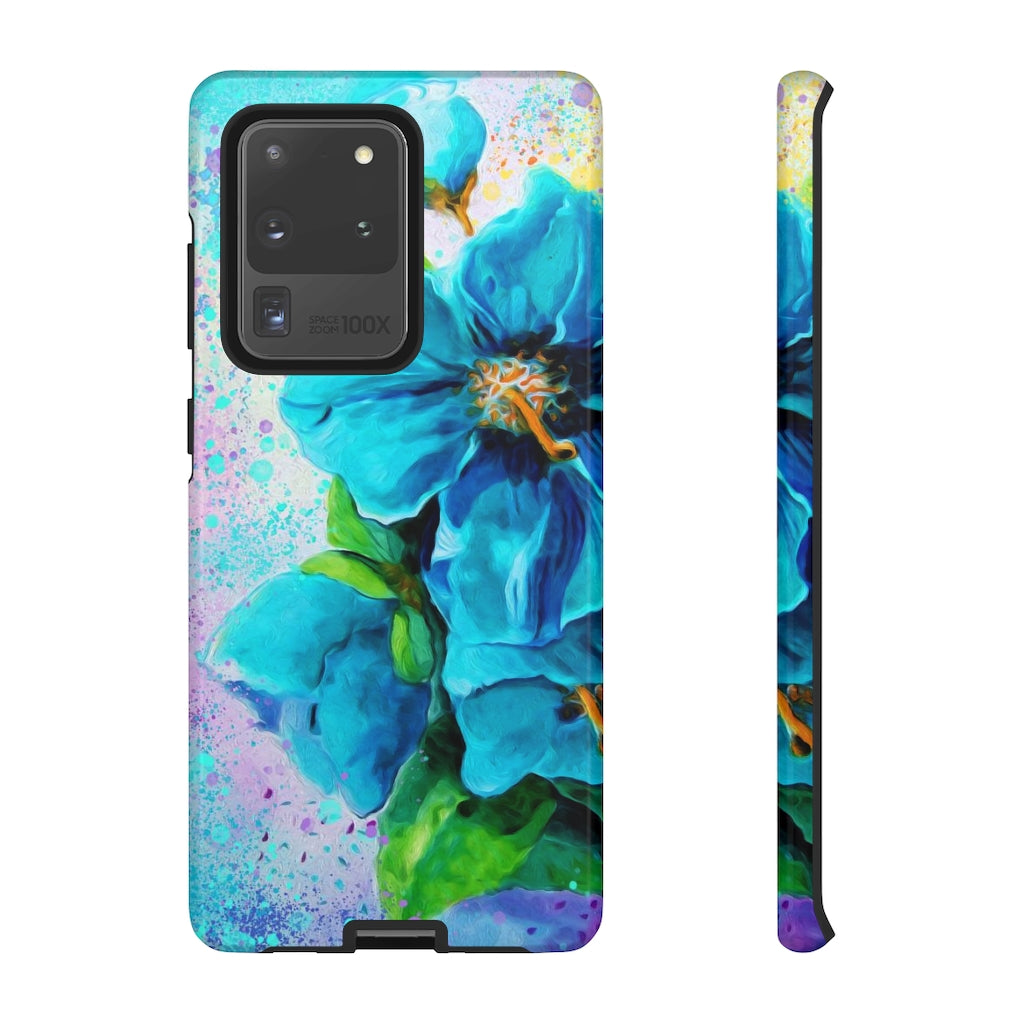 Tough Cases - Blue Hibiscus Heaven