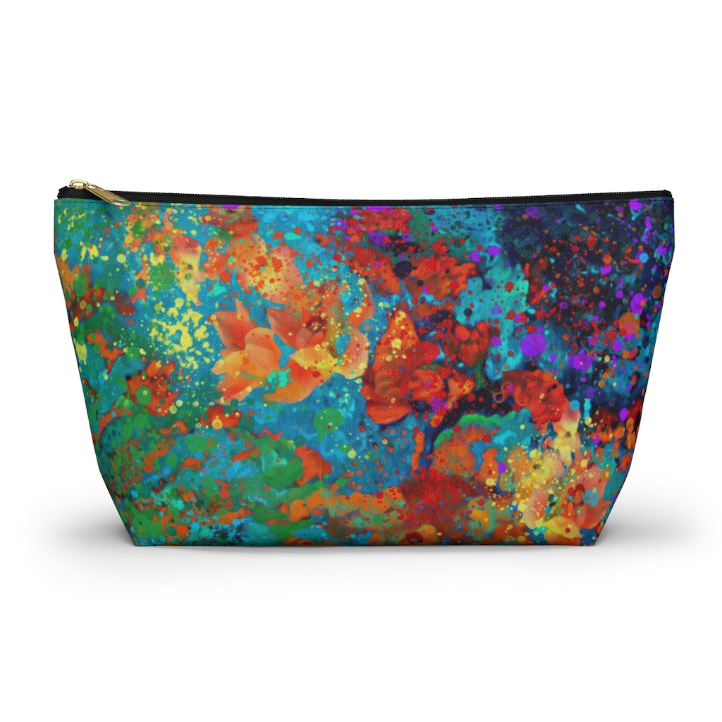 Accessory Pouch w T-bottom - Wild Nature