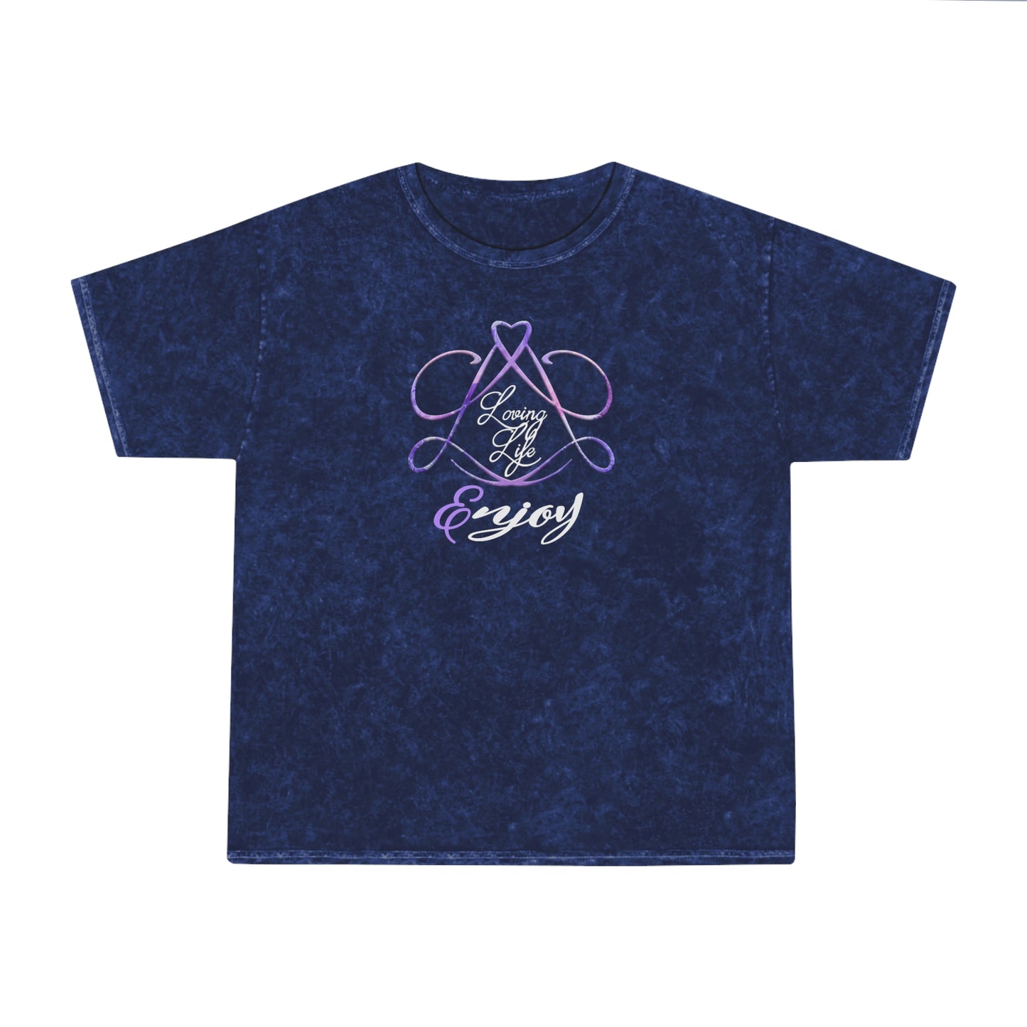 Unisex Mineral Wash T-Shirt - LL/Enjoy