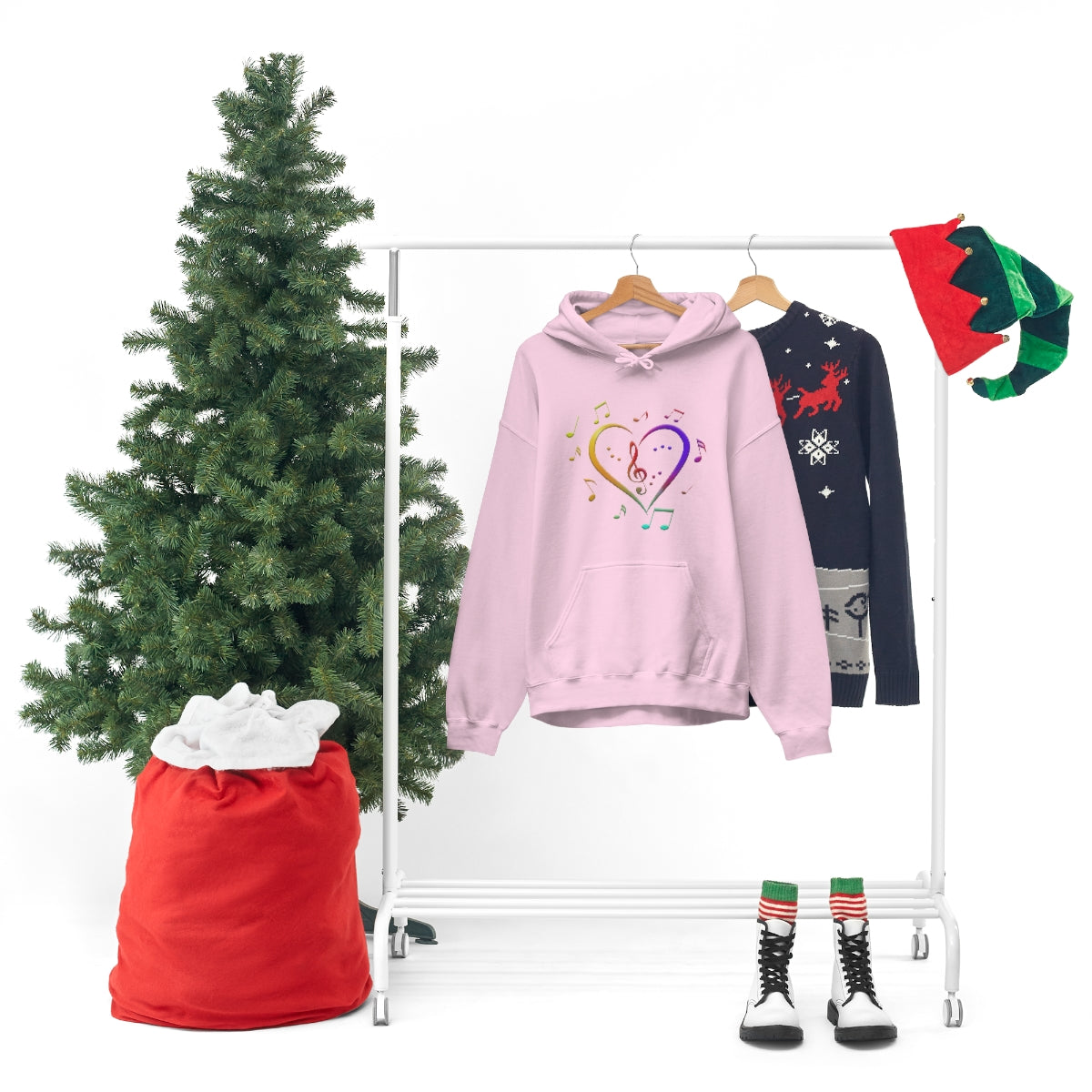 Unisex Heavy Blend™ Hooded Sweatshirt - Love of Music