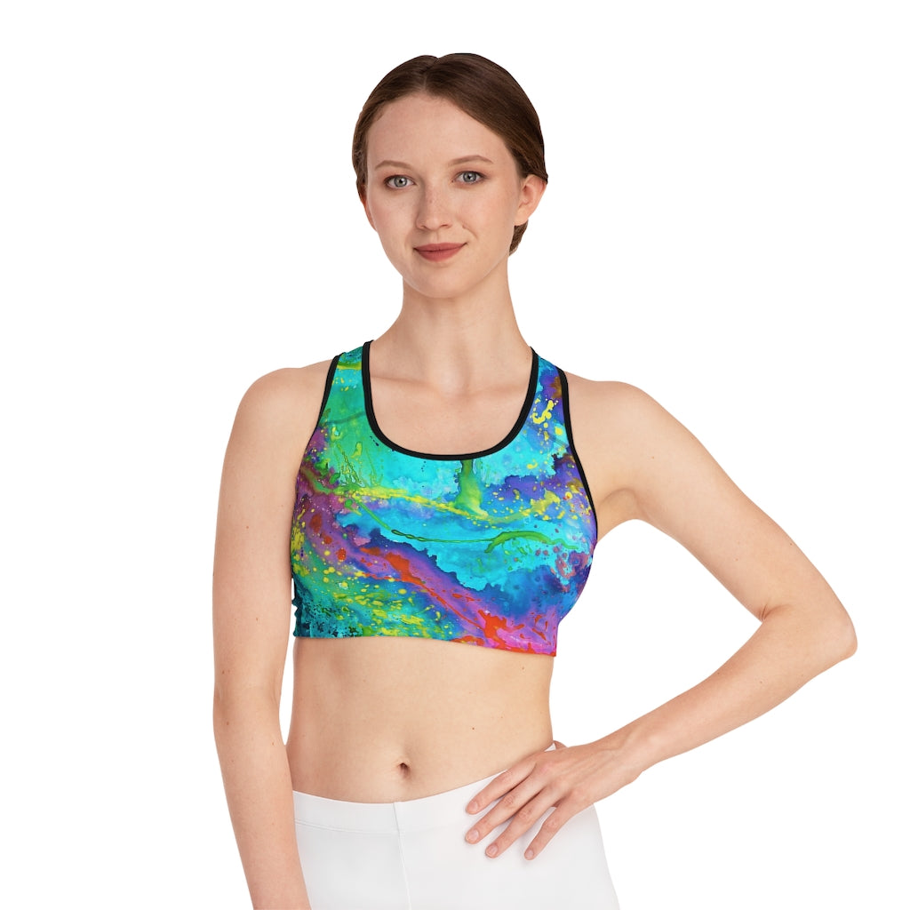 Sports Bra - Turbulence