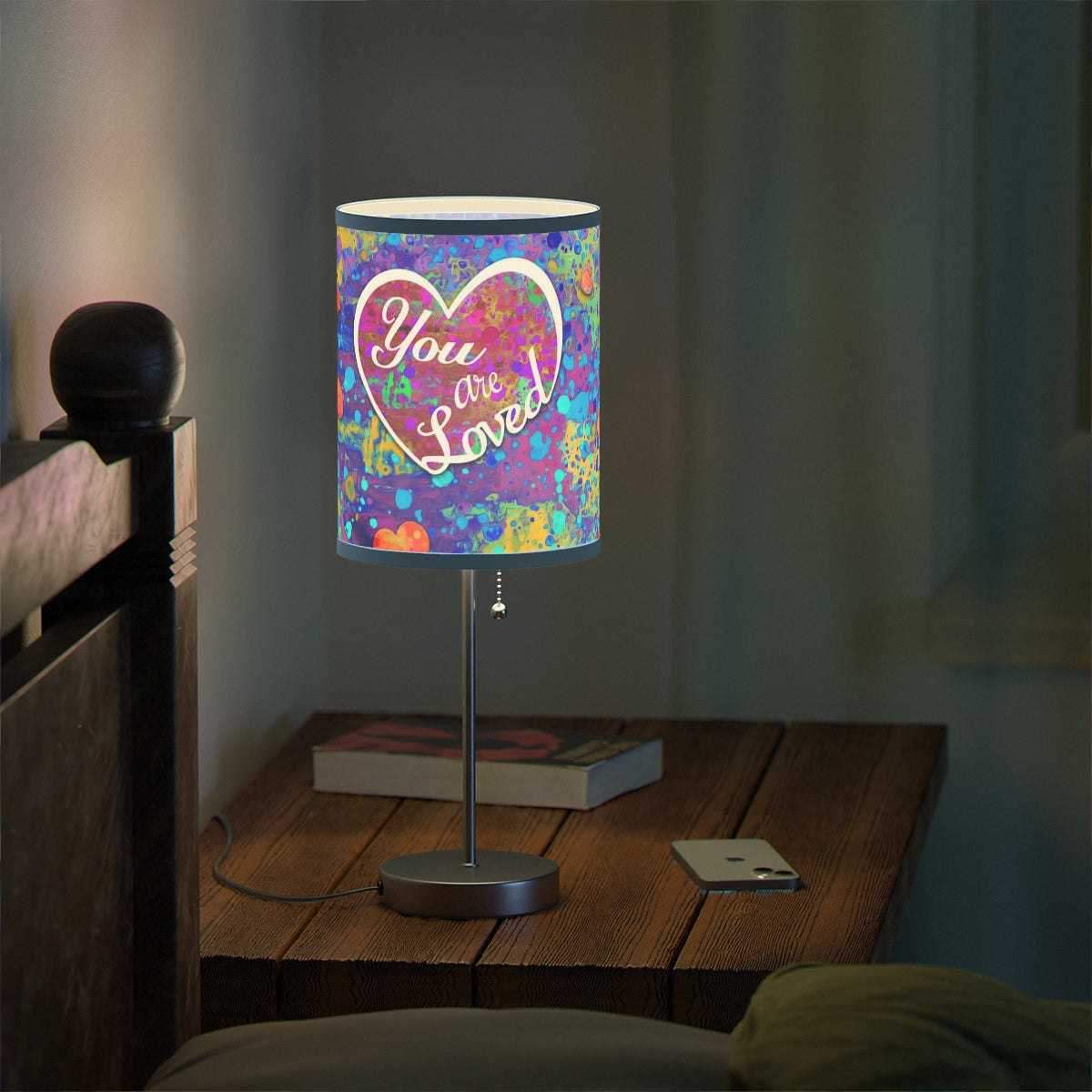 Lamp on a Stand, US|CA plug - You are Loved