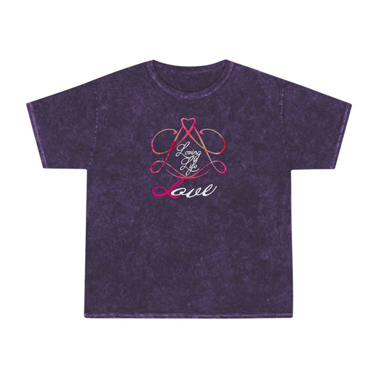 Unisex Mineral Wash T-Shirt - LL/LOVE