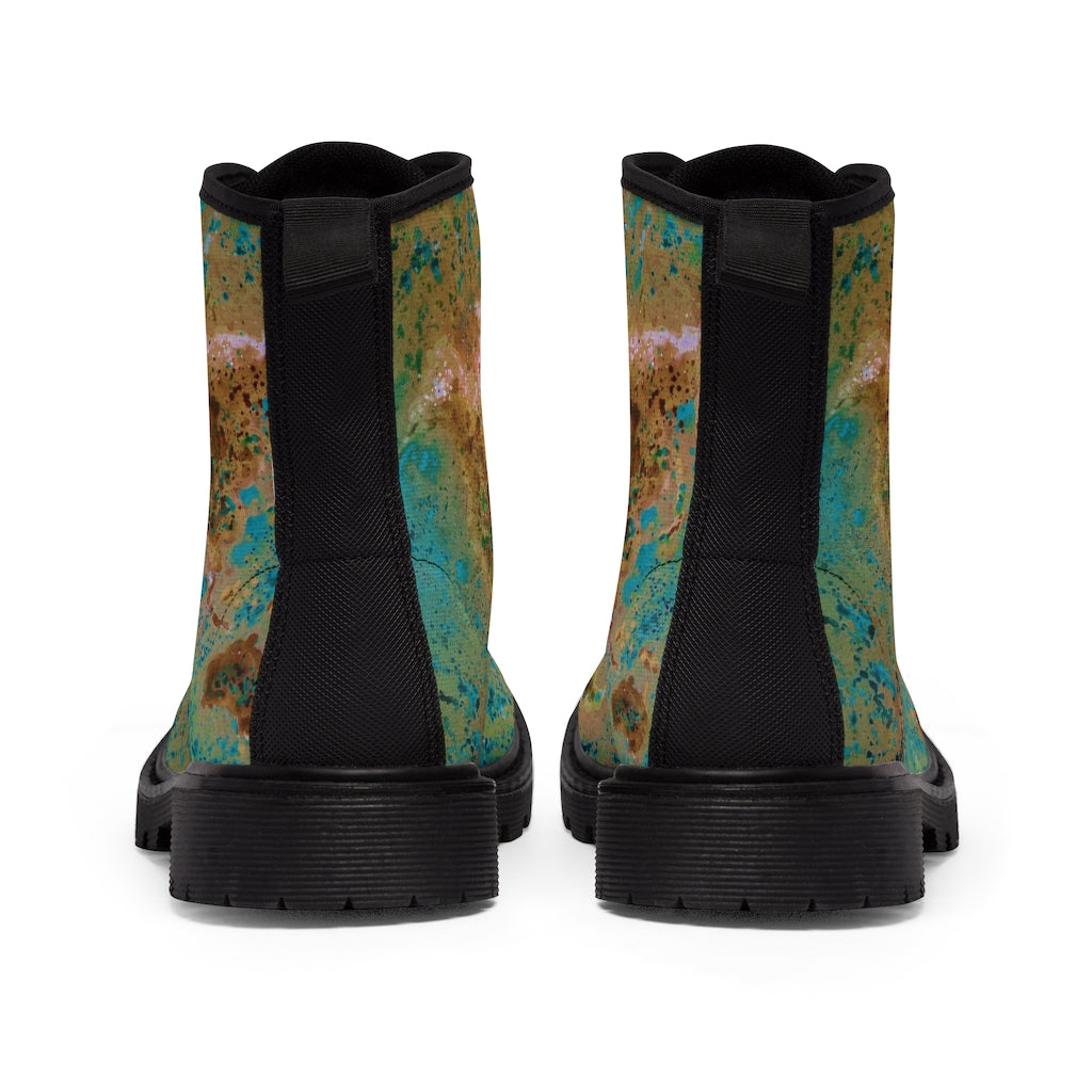 Women's Canvas Boots - World Traveller