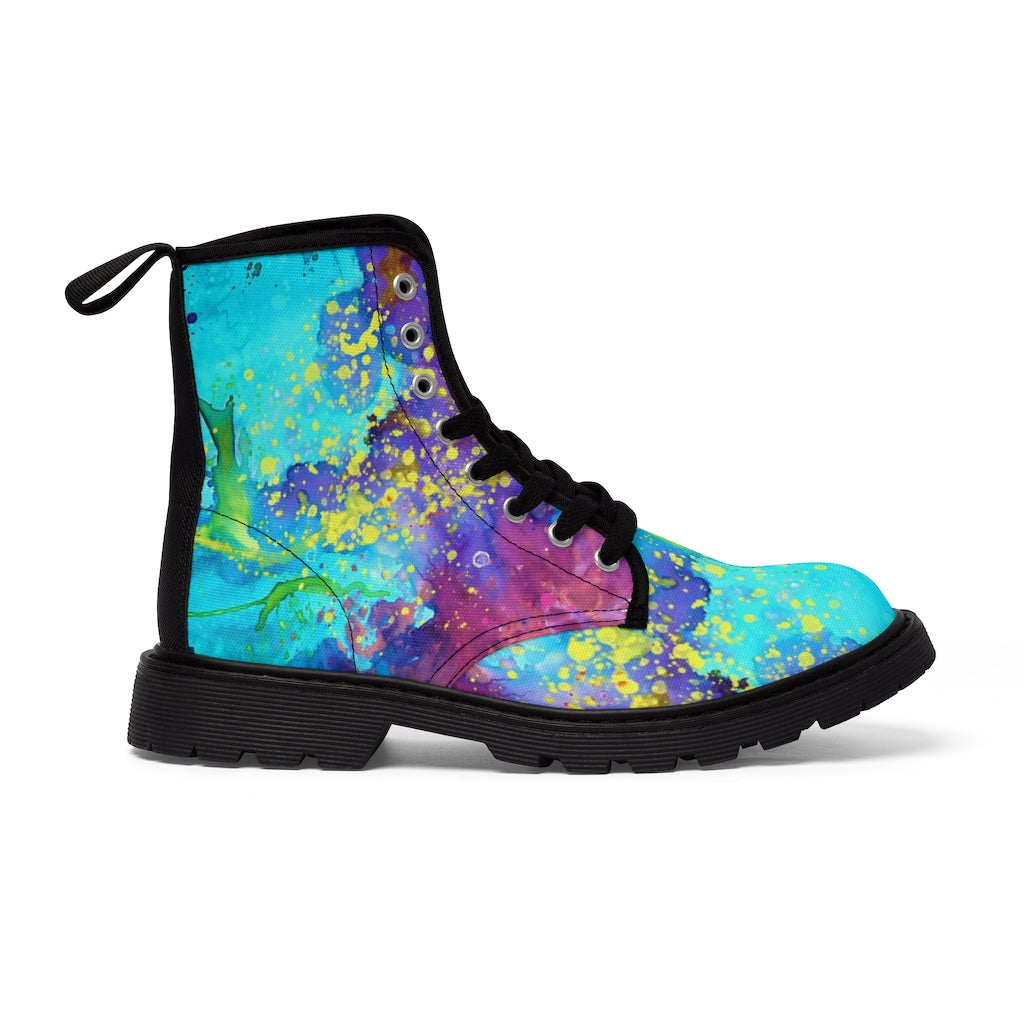 Women's Canvas Boots - Turbulence