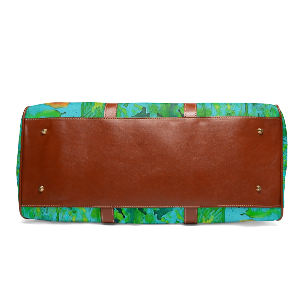 Waterproof Travel Bag - California Poppies