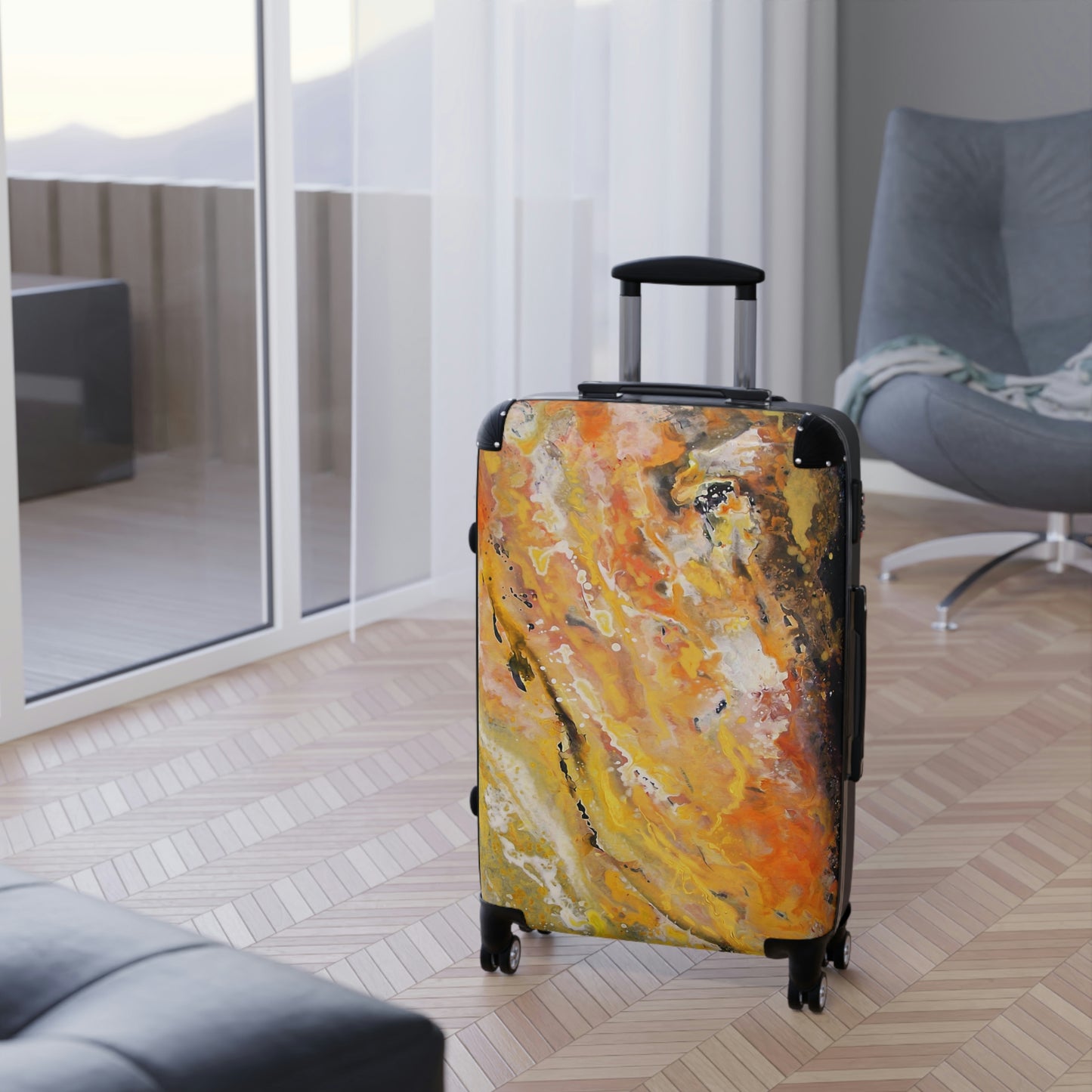 Hard Shell Suitcases - Golden Path