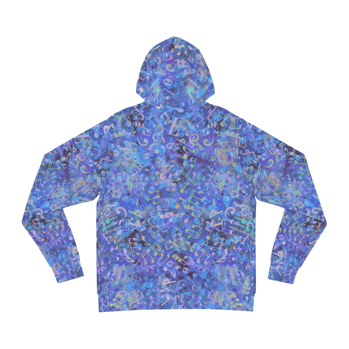 Fashion Hoodie - Color of Sound-Light Blue