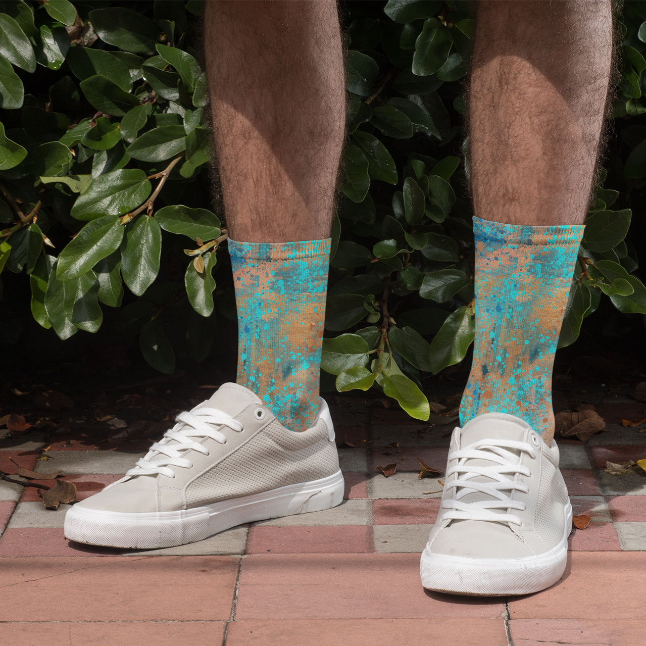 DTG Crew Socks - Copper Illusion