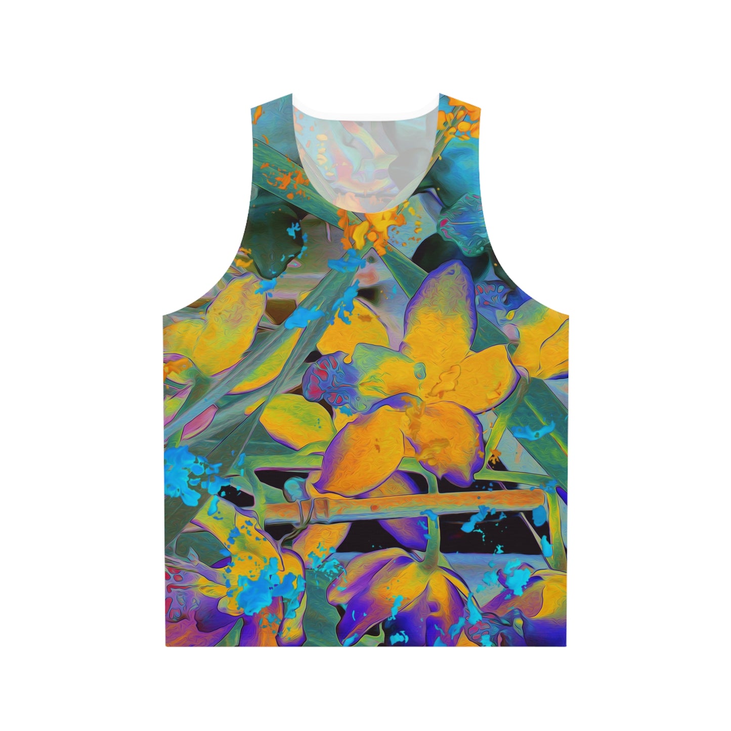 Unisex Tank Top - Midnight Orchid