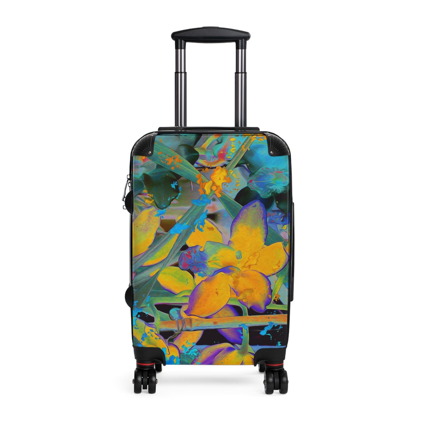 Hard Shell Suitcases - Midnight Orchid