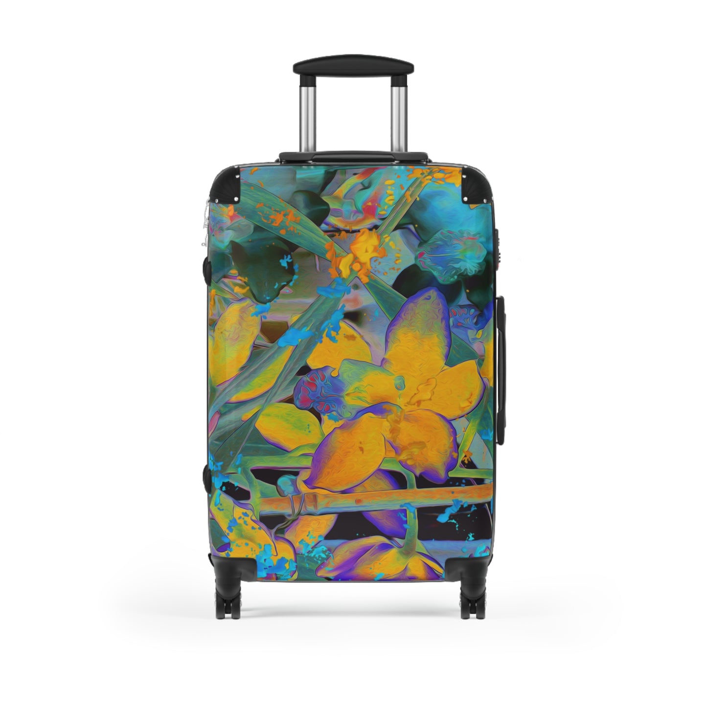 Hard Shell Suitcases - Midnight Orchid