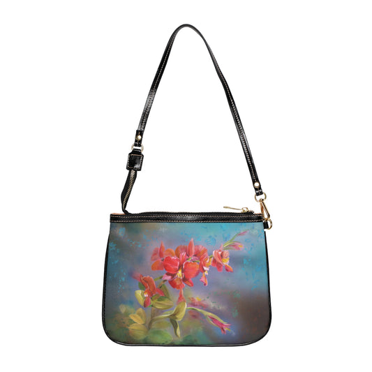 Small Shoulder Bag - Red Orchid