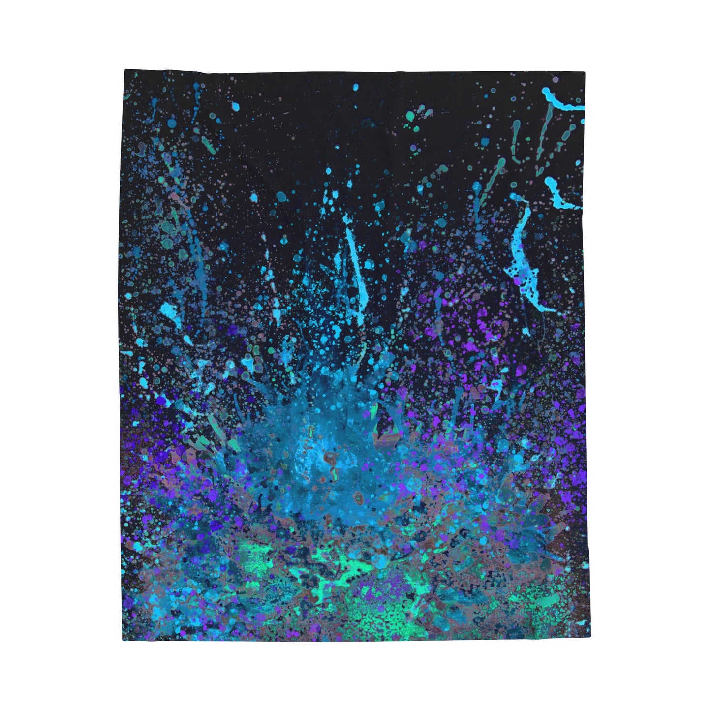 Velveteen Plush Blanket - Splashed!