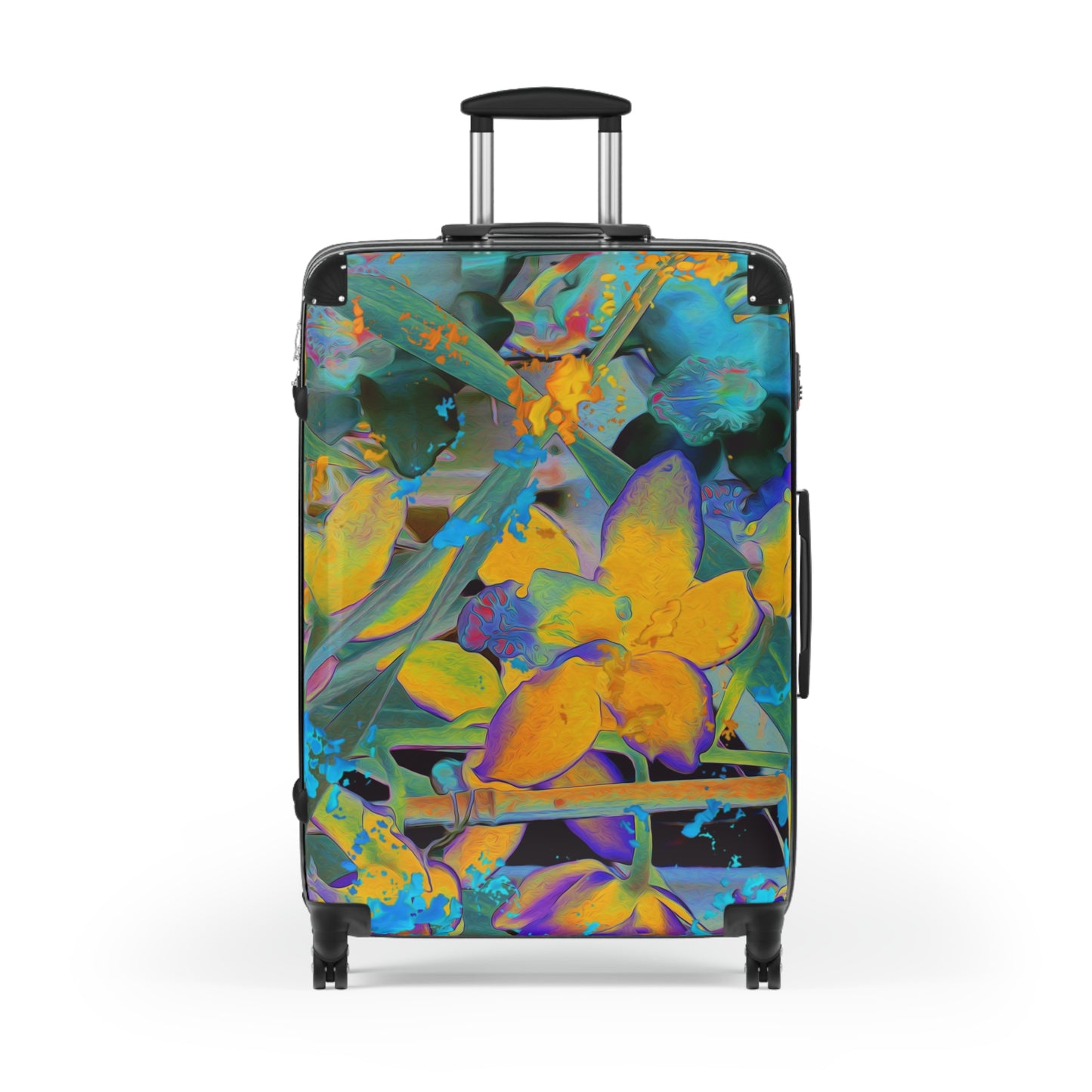 Hard Shell Suitcases - Midnight Orchid