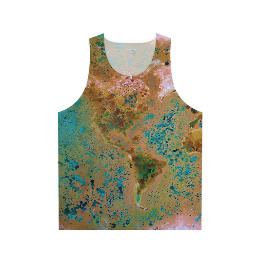 Unisex Tank Top - Worldmap