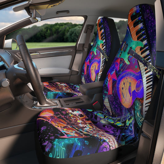 Car Seat Covers - Music