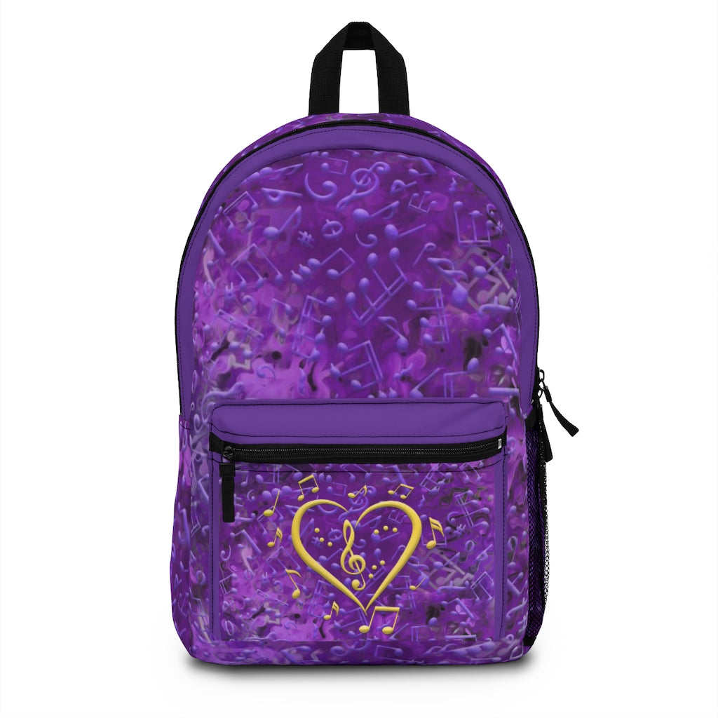 Backpack - Love of Music/Purple