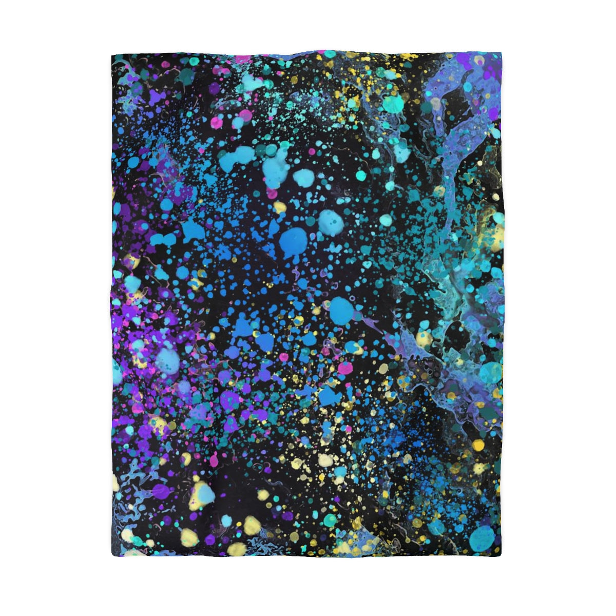 Microfiber Duvet Cover - Colorful Universe