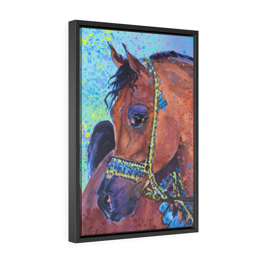 Framed Canvas - Arabian