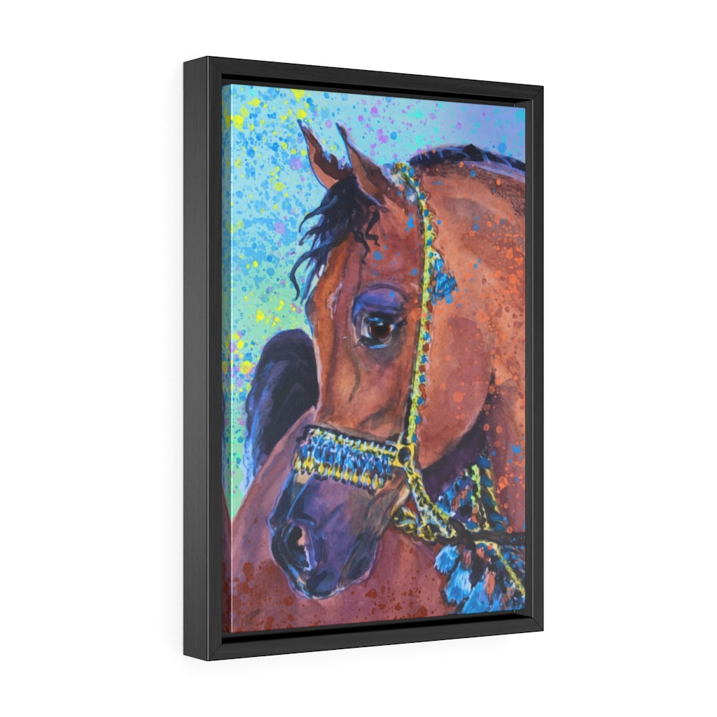 Framed Canvas - Arabian