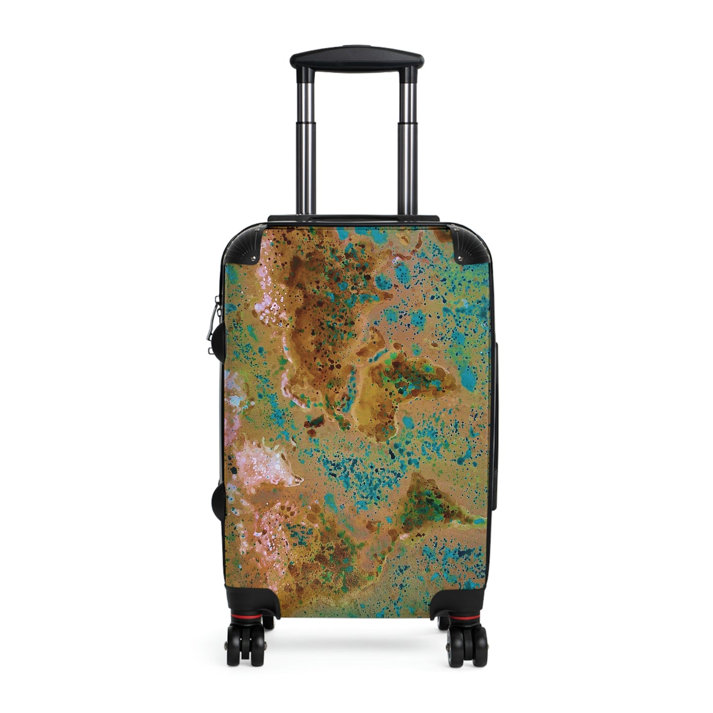 Hard Shell Suitcases - World Map