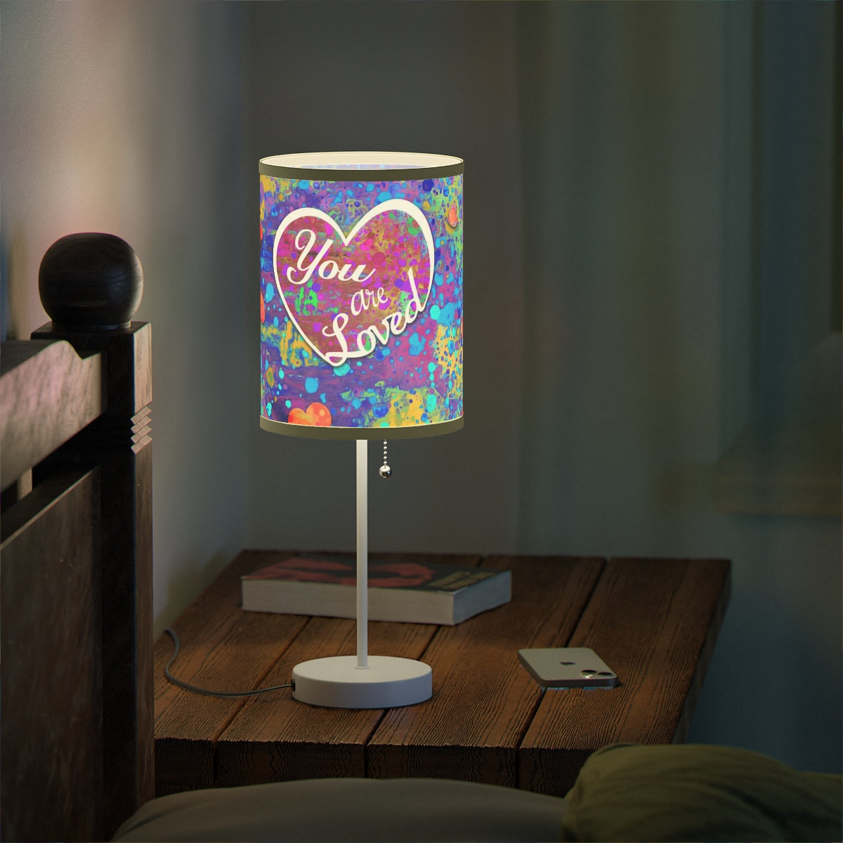 Lamp on a Stand, US|CA plug - You are Loved