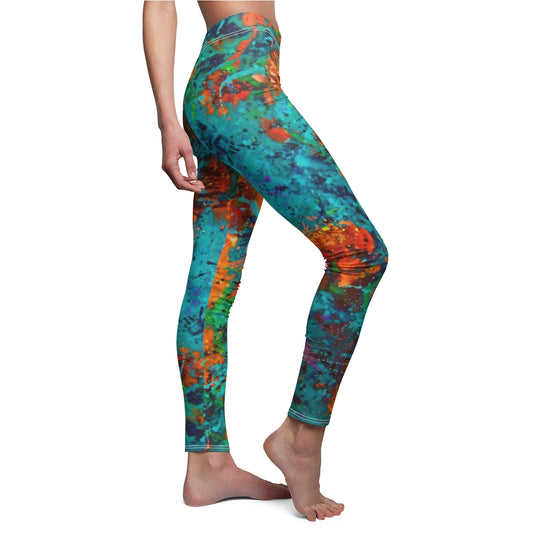 Sport & Casual Leggings - Nature Burst