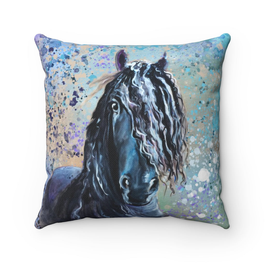 Square Pillow - Frisian Portrait