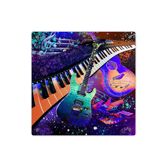 Acrylic Wall Art Panel - Music 1