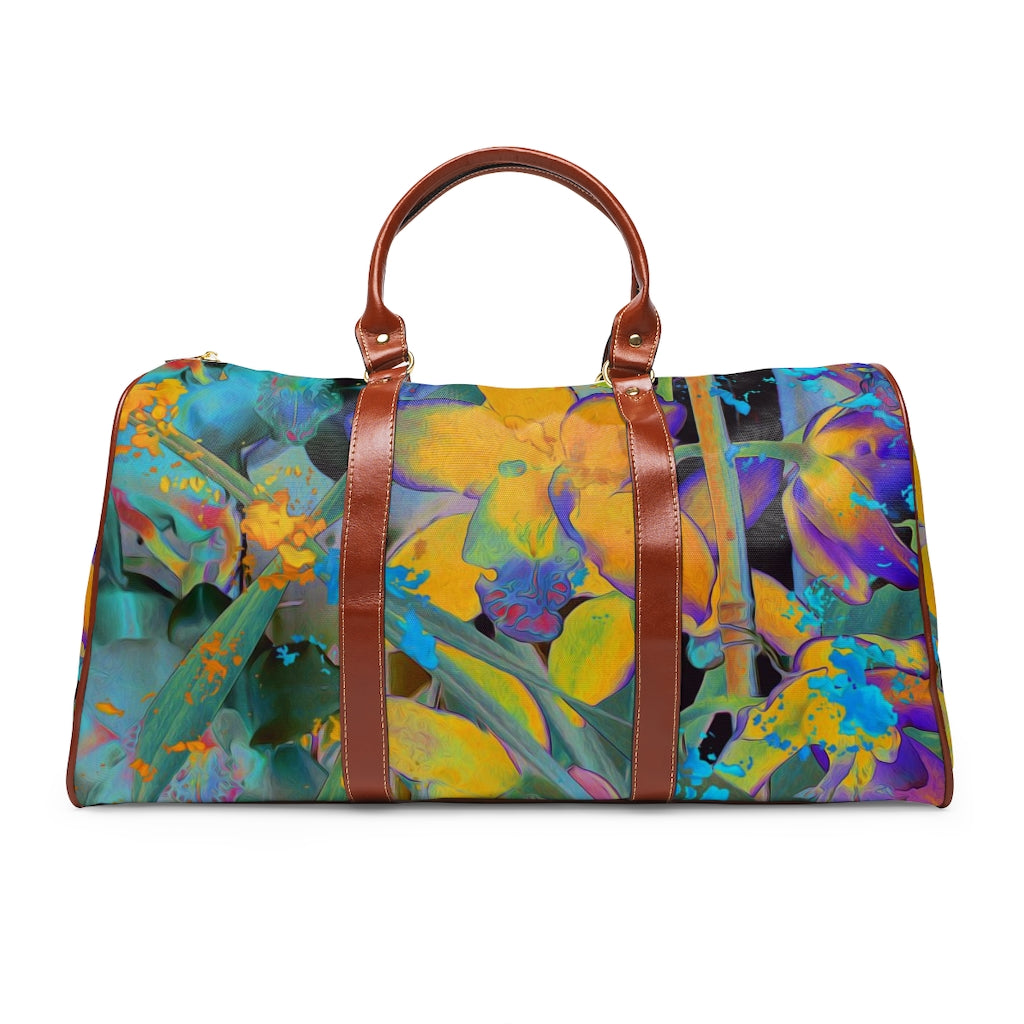 Waterproof Travel Bag - Midnight Orchid