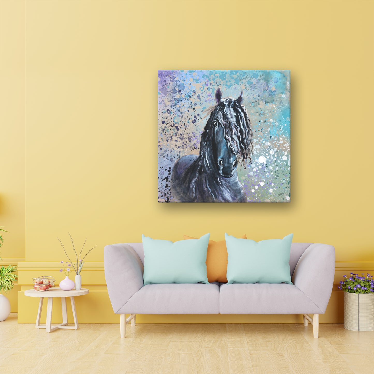 Frisian Portrait - Horse Breed Series