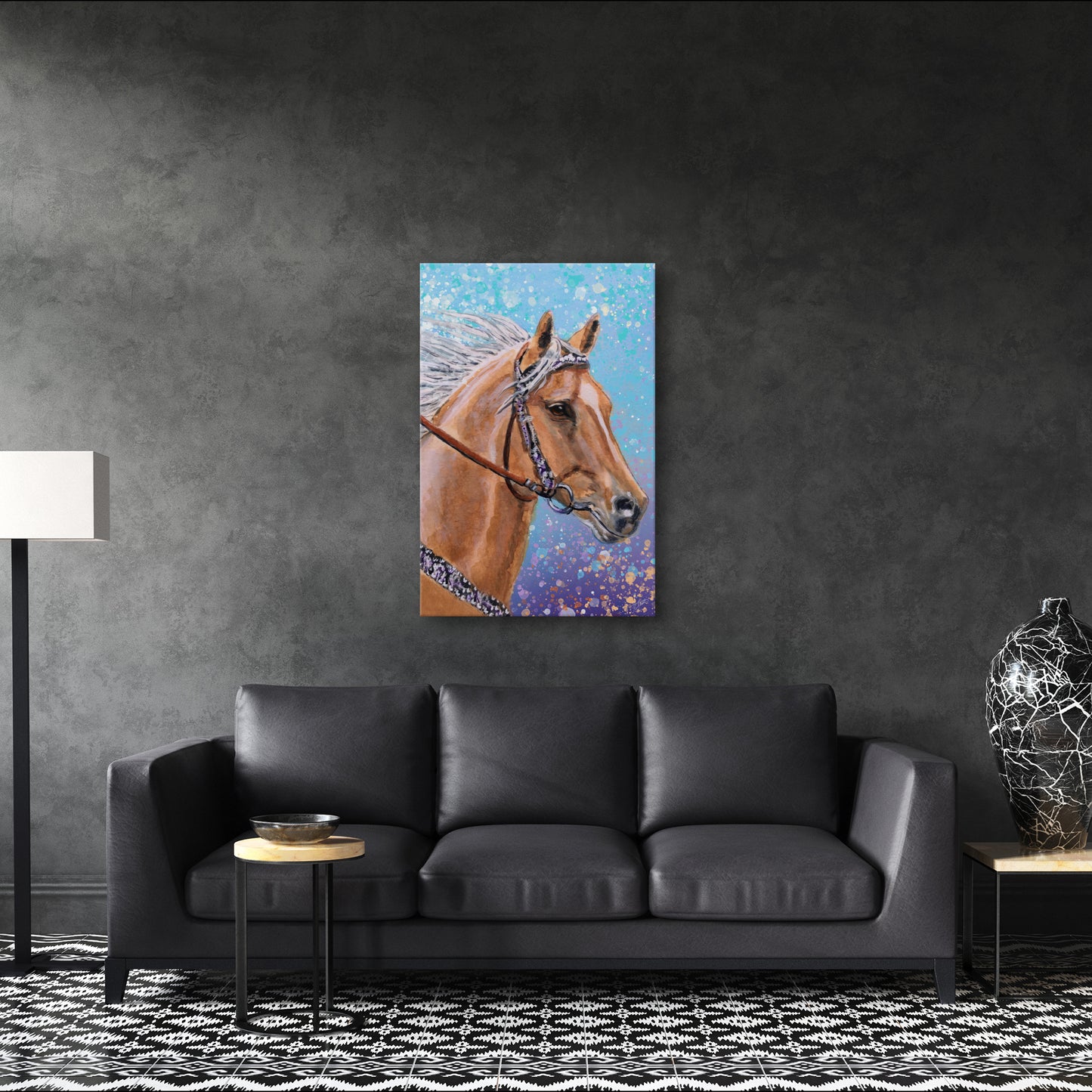 Quarter - Horse Portrait