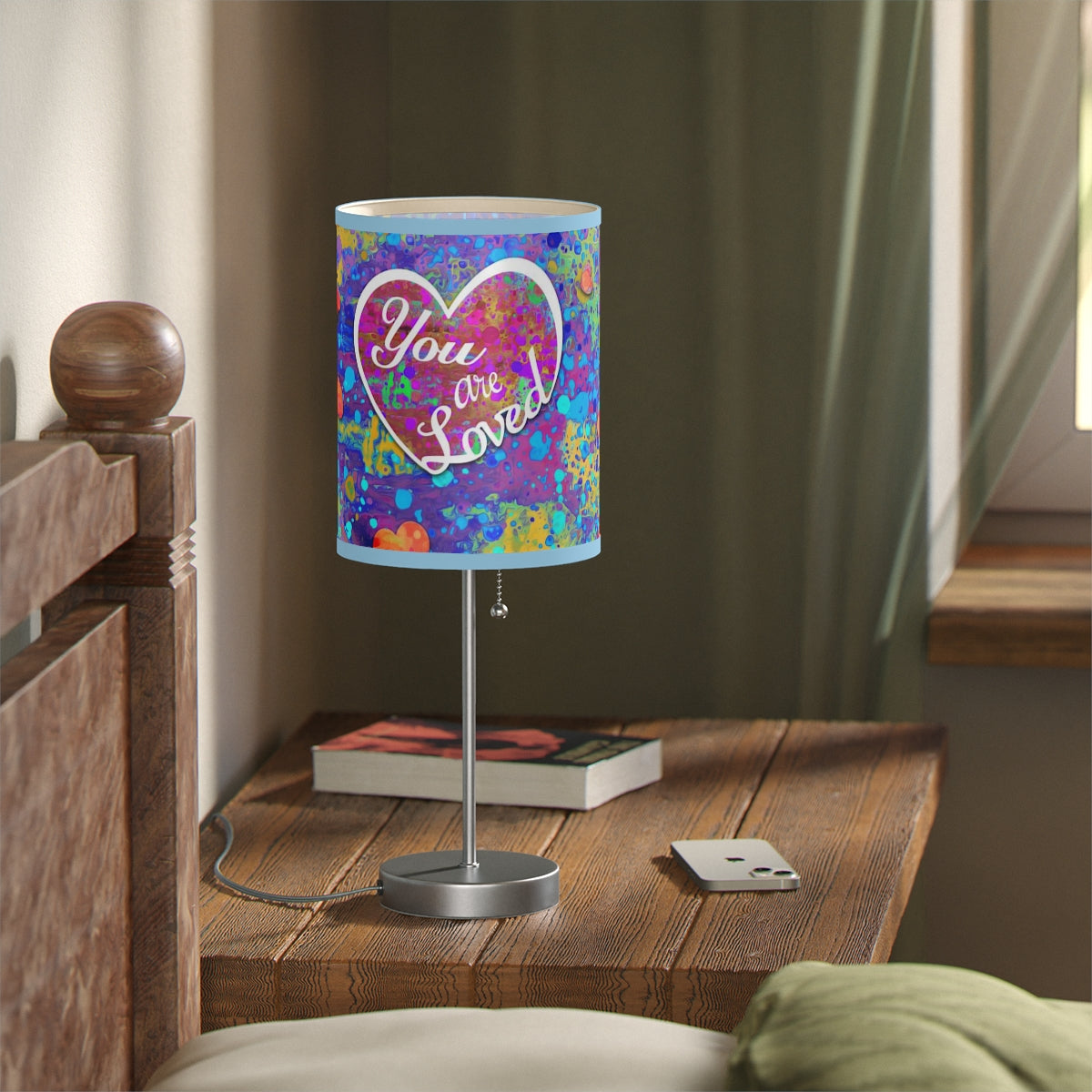 Lamp on a Stand, US|CA plug - You are Loved
