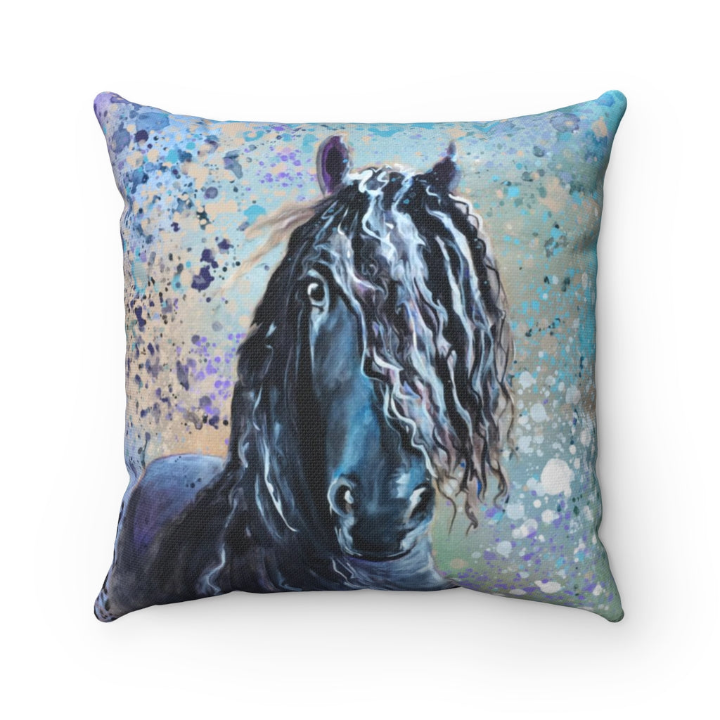 Square Pillow - Frisian Portrait