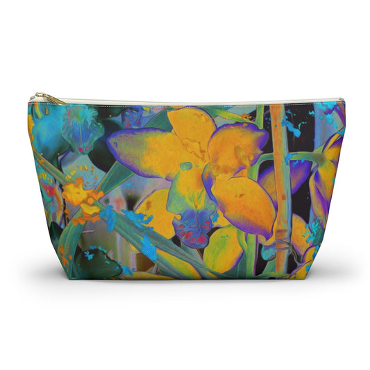Accessory Pouch w T-bottom - Midnight Orchid