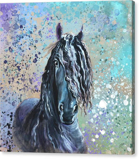 Frisian Portrait - Horse Breed Series
