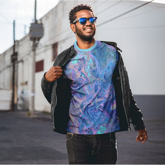 Unisex Soft Tee - Friendship - Turquoise/Blue